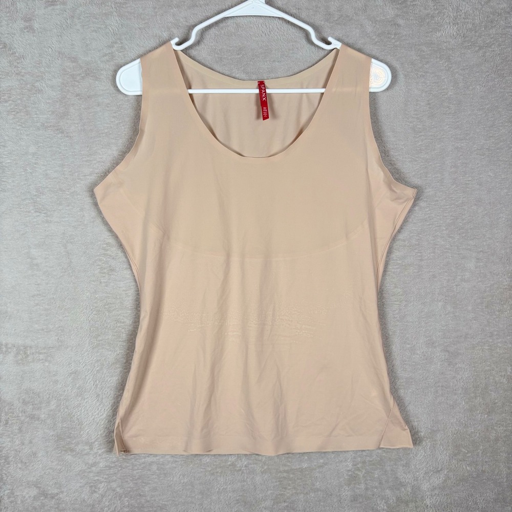 Spanx Thinstincts‎ 2.0 Tank Women 1X Beige Smoothing Shapewear Camisole 10183R